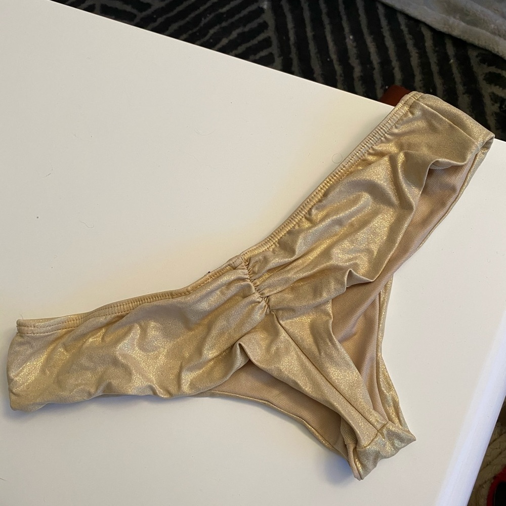 gold brazilian bottoms